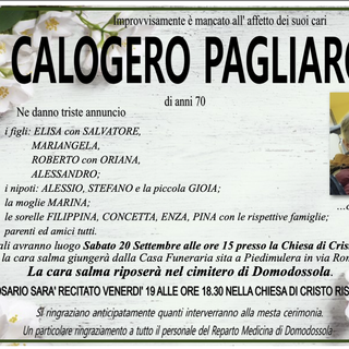 Calogero Pagliaro di anni 70