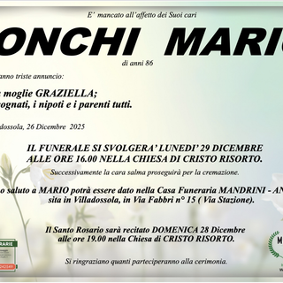 Ronchi Mario di anni 86