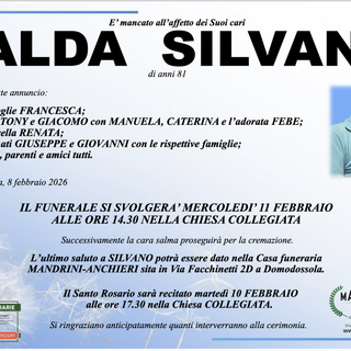 Falda Silvano di anni 81