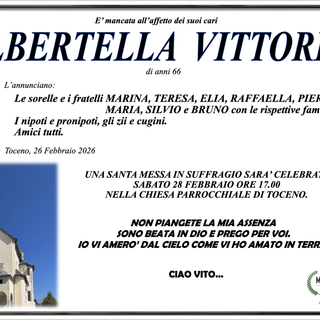 Albertella Vittoria di anni 76