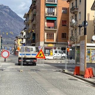 Riaperto il cantiere per la riqualificazione di piazza Cortesia