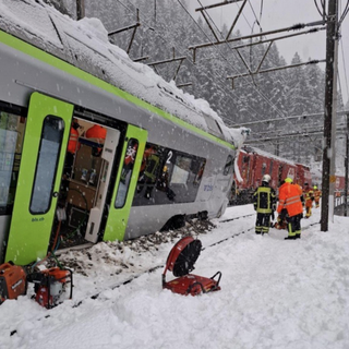 Deragliamento in Vallese, resta interrotta la linea ferroviaria verso Briga