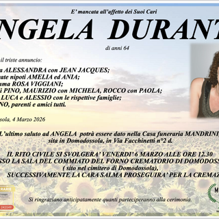 Angela Durante di anni 64