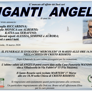 Riganti Angelo di anni 86