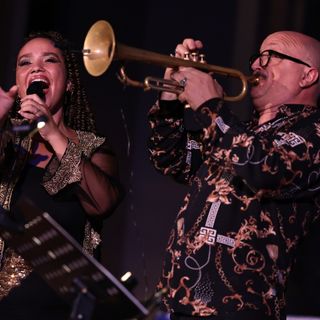 Badrya Razem e Giovanni Falzone