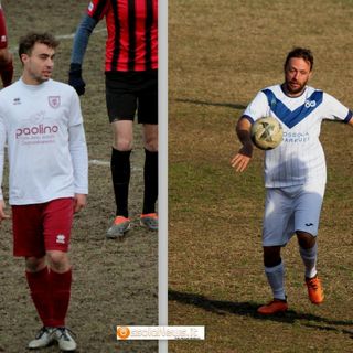 Moreno Ceschi (Varzese) e Klejdi Hado (Virtus Villa) in gol domenica
