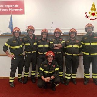 Sette vigili del fuoco del Vco promossi capi squadra dopo il corso di formazione