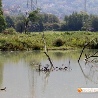 Il lago Tana tra Crevoladossola e Montecrestese