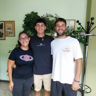 Cristina De Luca, Marco Borgotti e Mattia Massaccesi
