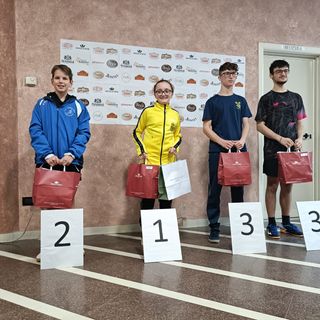 Tennis tavolo: due argenti per il TTOssola2000 al torneo open di Biella