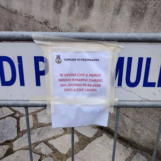 Cimamulera: chiuso per lavori il parco giochi, sarà completamente rinnovato