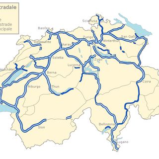 Lavori notturni sull'A9 in Vallese