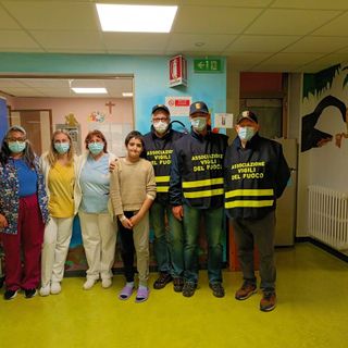 Una Befana speciale per i piccoli ricoverati in pediatria al 'Castelli'