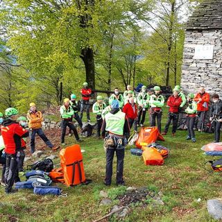 Esercitazione a Basciumo per la stazione Cnsa Villadossola-Antrona