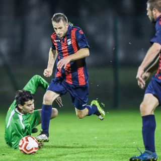 Nella foto Piraglia autore del primo gol