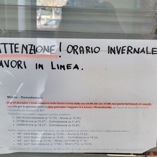 Il viaggio della speranza da Milano a Domodossola tra treni soppressi e autobus sostitutivi