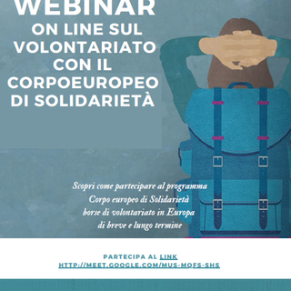 Seminario gratuito sulle opportunità di volontariato all’estero per i giovani