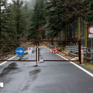 Foto: la vecchia statale delle ''Casse''