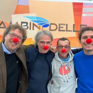Franco e Andrea, con i loro &quot;bambini delle fate&quot; arrivano a Domodossola per Dottor Clown Vco (VIDEO)