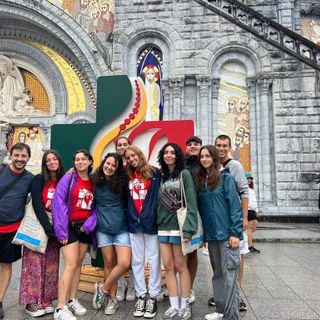 Un gruppo di giovani vogognesi a Lisbona per la Giornata della Gioventù