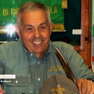 Il presidente della sezione domese, Giovanni Grossi