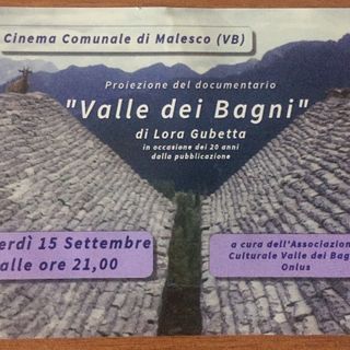 La Valle dei Bagni, una vallata ricca di storia e di testimonianze che rivivono in un documentario