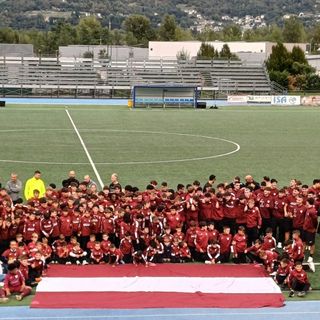 Sfilano le promesse della Juventus Domo