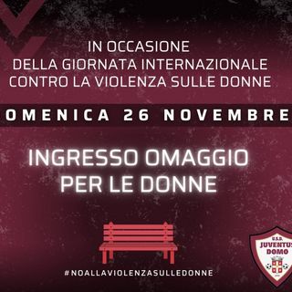 Giornata contro la violenza, la Juventus Domo apre le porte dello stadio alle donne