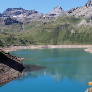 Foto: il lago del Vannino