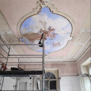 Continuano i lavori in Villa Renzi a Crevoladossola