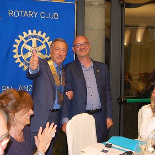 Passaggio di consegne alla guida del club Rotary Pallanza Stresa