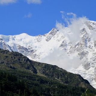 Oltre 24 gradi sul ghiacciaio del Belvedere