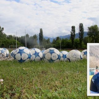 Foto: nel riquadro Alessandro Elca, Ornavassese