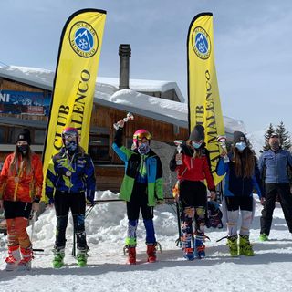 La Bonaso si impone nel Super G indicative della categoria ragazzi femminile