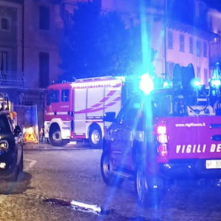 Fuga di gas in centro a Domo, intervento dei Vigili del fuoco