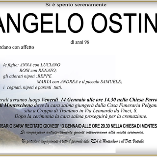 Angelo Ostini di anni 96