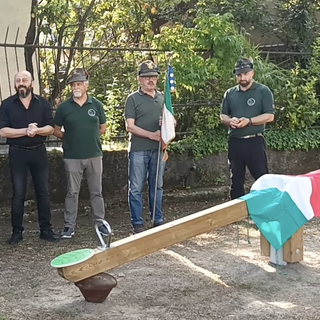 Nuovo gioco al parchetto di via Italia in memoria di Davide Francescoli FOTO E VIDEO