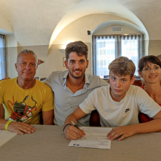 Il 13enne Matteo Morellini è  un giocatore del Milan