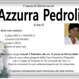 Azzurra Pedroli di anni 45