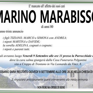 Marino Maramisso di anni 80