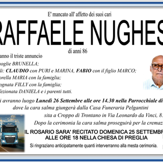 Raffaele Nughes di anni 86
