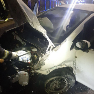 Schianto in borgata Castenedo, grave un 29enne FOTO