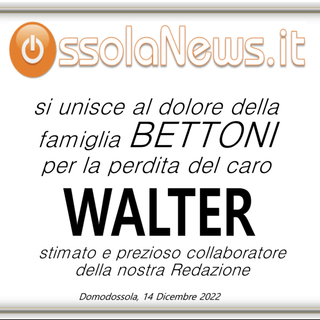 Ossolanews si unisce al dolore della famiglia Bettoni