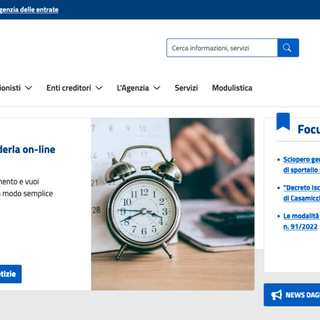 Agenzia riscossione, online il nuovo sito internet