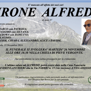 Pirone Alfredo di anni 87