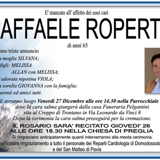 Raffaele Roperti di anni 65