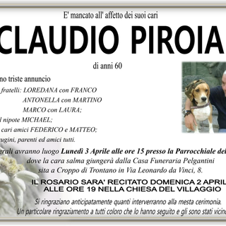 Claudio Piroia di anni 60