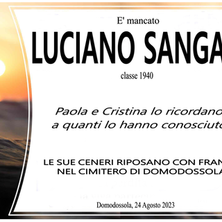 Luciano Sangalli classe 1940
