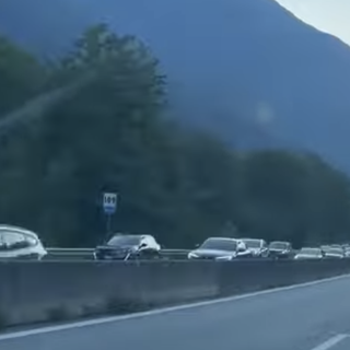 Lunghe code al rientro sulla superstrada ossolana