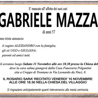 Gabriele Mazza di anni 57